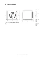 Preview for 8 page of Swegon CASA CWW 125 Installation, Operation And Maintenance Instructions