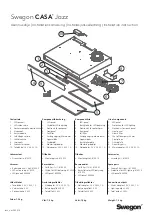 Preview for 1 page of Swegon casa jazz Installation Instructions Manual