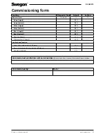 Preview for 35 page of Swegon CASA R2 Smart Installation, Commissioning And Maintenance Instructions