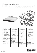 Предварительный просмотр 1 страницы Swegon CASA Samba Installation Instruction