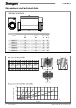 Preview for 4 page of Swegon CASA SDHE125-1T Installation, Operation And Maintenance Instructions