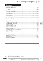 Preview for 3 page of Swegon CASA Smart Sensor Handbook