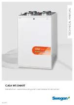 Swegon CASA SMART W9 Econo Installation, Commissioning And Maintenance Instruction preview