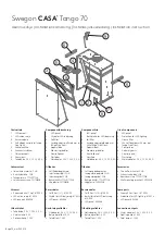 Предварительный просмотр 1 страницы Swegon CASA Tango 70 Installation Instruction