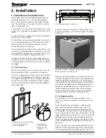 Preview for 6 page of Swegon CASA W4 Smart Installation, Operation And Maintenance Instructions