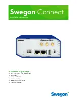 Swegon Connect Installation Manual preview