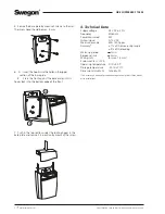 Предварительный просмотр 2 страницы Swegon ELQZ-2-504 series Installation Instructions