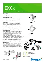 Предварительный просмотр 1 страницы Swegon EXCa Installation, Commissioning Maintenance