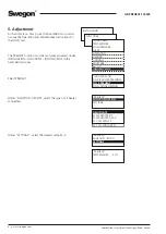 Preview for 6 page of Swegon Gold TBLE Series Function Manual