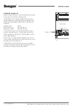 Preview for 6 page of Swegon GOLDen GATE Lonworks FTT-10 Installation Manual