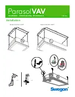 Swegon Parasol VAV Installation Manual preview