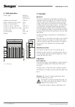 Preview for 2 page of Swegon SILVER C RX Instructions Manual