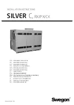 Swegon SILVER C Installation Instructions Manual preview