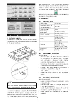 Preview for 5 page of Swegon TACtouch Operation And Assembly Manual