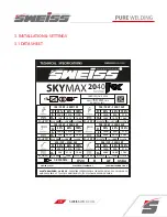 Предварительный просмотр 56 страницы Sweiss SKY ARC Series User Manual