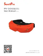SWELLPRO FPV GOGGLE S1 User Manual preview