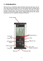 Предварительный просмотр 2 страницы Swema SwemaCO2 Operating Instructions Manual