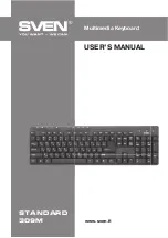 Предварительный просмотр 7 страницы Swen Standart 309M User Manual