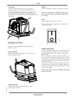 Предварительный просмотр 9 страницы swepac F 50B User Manual In Original