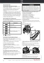 Предварительный просмотр 14 страницы swepac F 82B User Manual