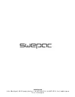 Предварительный просмотр 20 страницы swepac TR 1150P User Manual