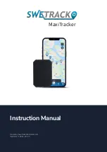 SweTrack MaxiTracker Instruction Manual предпросмотр