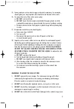 Preview for 3 page of SWG MW-2046 Instruction Booklet