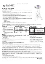 Предварительный просмотр 2 страницы Swidget WI001UWA Important Safety Instructions