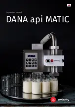 Swienty DANA api MATIC Instruction Manual предпросмотр