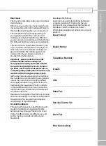 Preview for 8 page of Swift Group Select 122 2020 Owner'S Handbook Manual