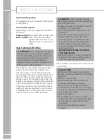 Preview for 101 page of Swift Group Select 122 Owner'S Handbook Manual