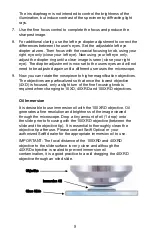 Preview for 8 page of Swift M10D Series Use And Care Manual