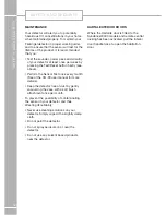 Предварительный просмотр 40 страницы Swift Motorhomes 2013 Owner'S Service And Warranty Handbook
