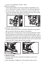 Preview for 8 page of Swift Stellar 1 Pro-T Instruction Manual