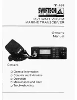 swiftech m-168 Owner'S Manual предпросмотр