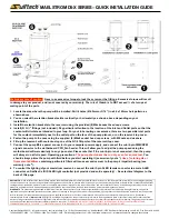 Предварительный просмотр 1 страницы swiftech Maelstrom D5-X Series Quick Installation Manual