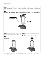 Предварительный просмотр 2 страницы swiftech MCP35X RESERVOIR Installation Manual