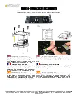 swiftech MCW60 Installation Manual предпросмотр