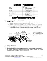 swiftech MCX462+ Installation Manual предпросмотр