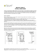 swiftech Radbox MCB120 Installation Manual предпросмотр