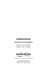 Preview for 44 page of Swim & Fun Clever-Pool Manual