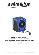 Swim & Fun HotSplash 1056 User Manual preview