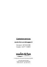 Предварительный просмотр 2 страницы Swim & Fun PRO 1238 User Manual