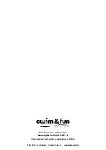 Preview for 48 page of Swim & Fun SPS100-1 Manual