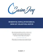 Swim Joy 2-1100-008 Installation Manual preview