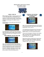 Preview for 16 page of SwimLife Aquastream Owner'S Manual