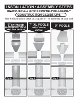 Preview for 7 page of Swim'n Play 7" XL Assembly Instructions Manual