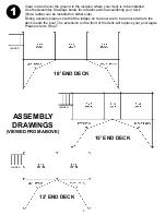 Preview for 3 page of Swim'n Play end deck Assembly Instructions Manual