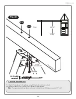 Предварительный просмотр 26 страницы Swing-N-Slide Alpine 611 Assembly Instructions Manual