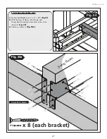 Предварительный просмотр 27 страницы Swing-N-Slide Alpine 611 Assembly Instructions Manual